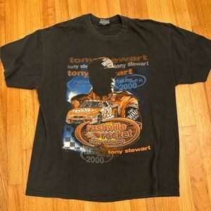 Vtg 2000 Tony Stewart “Rushville Rocket”  Chase Home Depot NASCAR - Sz L (c5)